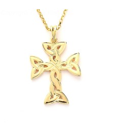 Modern Trinity Knot Celtic Cross