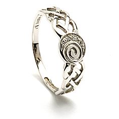 Bague Spirale Celtique Femme