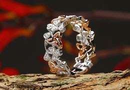 Product Highlight: Diamond Trinity Knot Wedding Ring