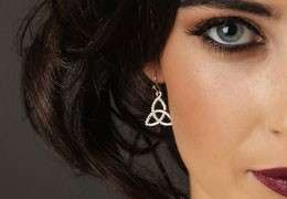 Product Highlight: Trinity Knot Earrings with Crystals